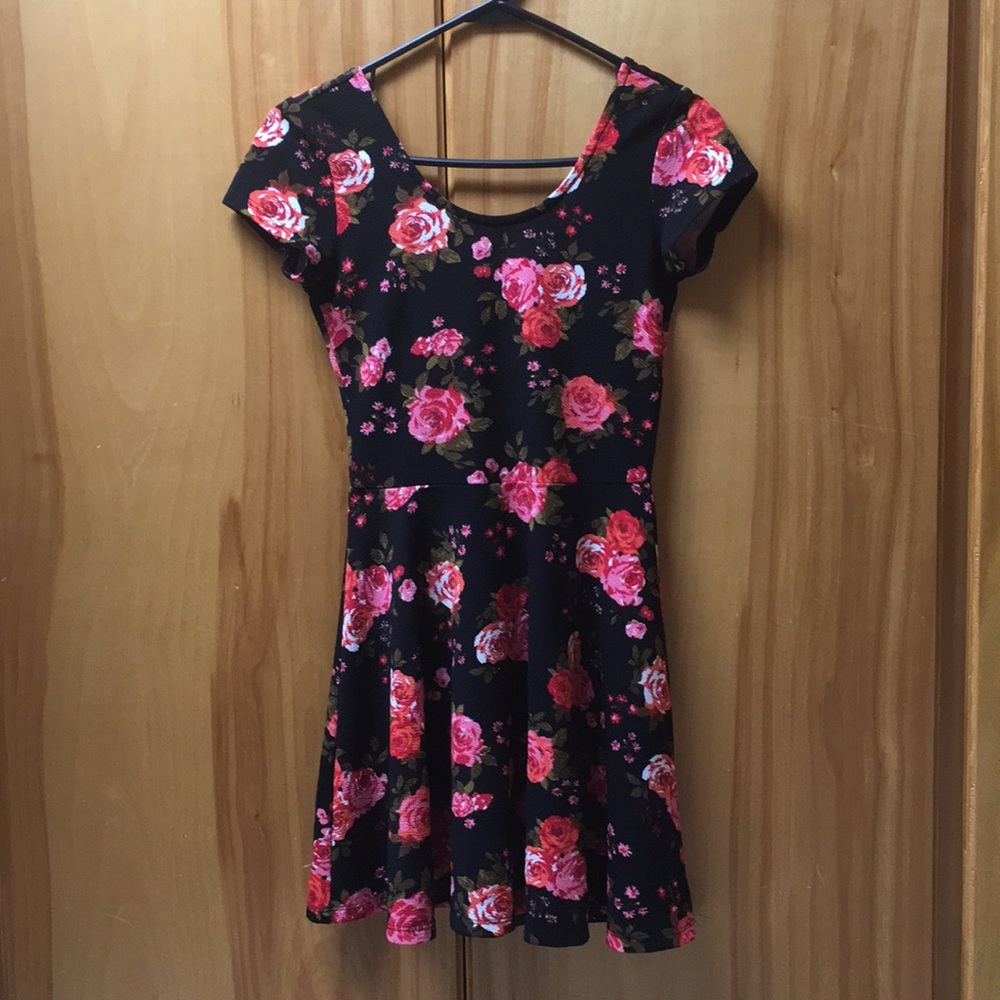 Short Sleeve Floral Dress from Macy’s